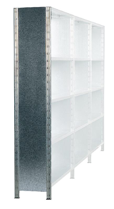 ECHELLE TÔLÉE DE RAYONNAGE GALVATOP H.1000 X P.500 MM