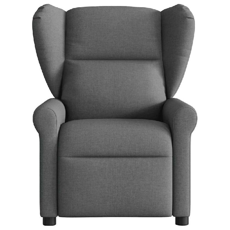 Fauteuil inclinable électrique Gris foncé Tissu Modèle Jermontel - 8721102963377_0