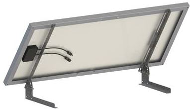 Fixation sol ou mur - panneau solaire 100W - angle réglable 0°-90° - Uniteck UNIFIX100B_0