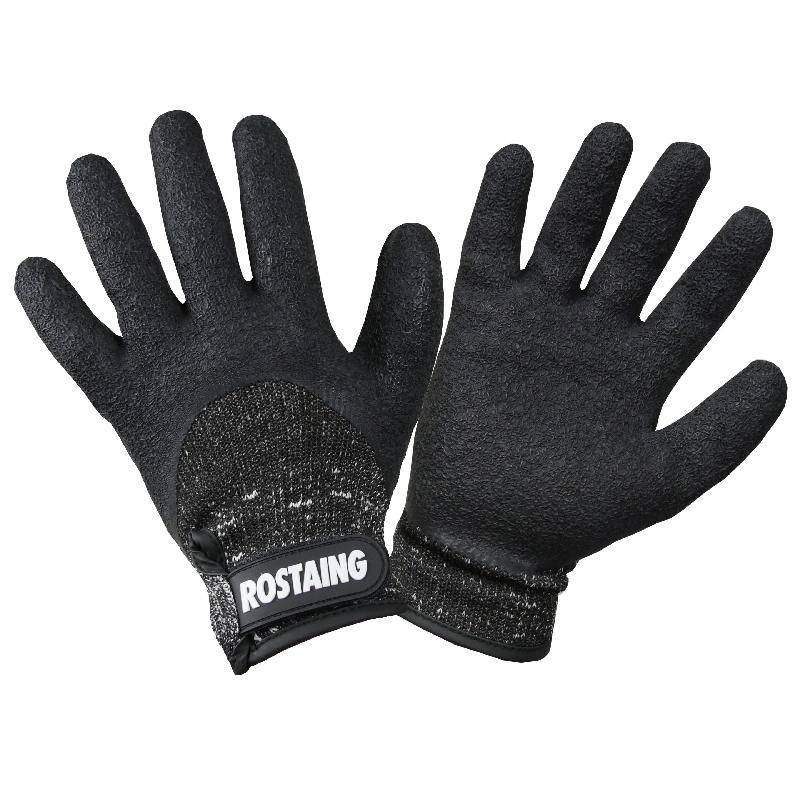 Gant de maçonnerie anti-coupures - Rostaing - Latex épais - Norme EN 388 : 3X42E - Réf ROSMACPRONO_0