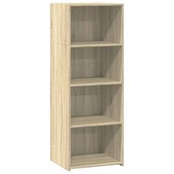 Helloshop26 - Buffet bahut commode armoire meuble de rangement organisateur cuisine salle de séjour salon haut sonoma 45 x 41 x 124 02_0034063 - 3000_0