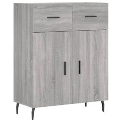 Helloshop26 - Buffet bahut commode armoire meuble de rangement organisateur cuisine salle de séjour salon sonoma 69,5 x 34 x 90 cm 02_0036469 - 30002_0