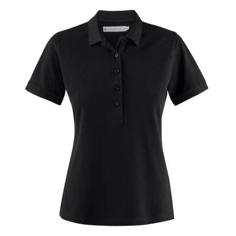 JAMES HARVEST NEPTUNE POLO PIQUE FEMMES NOIR - TAILLE XXL