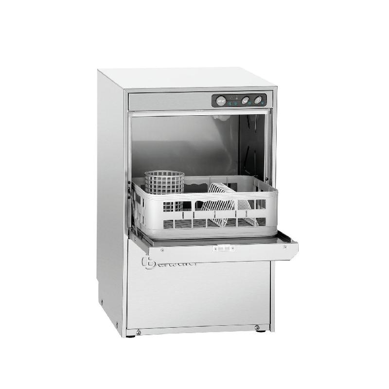 Lave-verres inox pro (L)350 x (P)350 mm avec pompe de vidange, sans adoucisseur, 2600 W, 220 V - MONO_0
