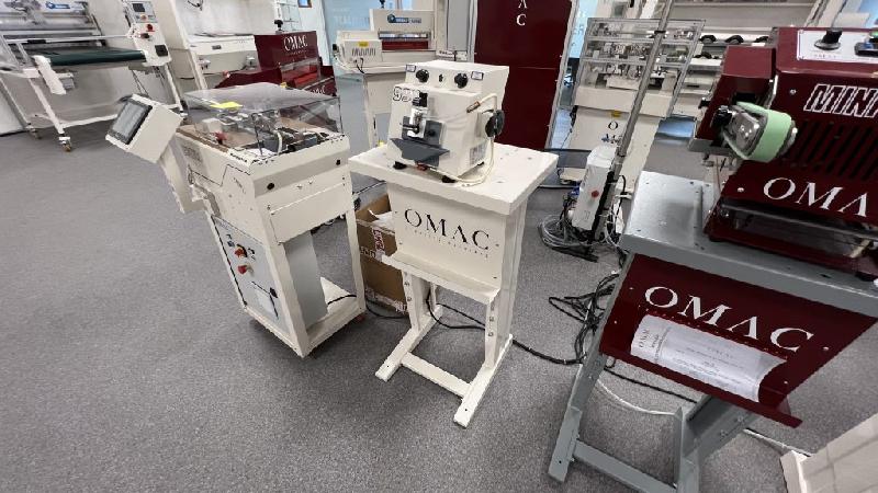 Machine à teinter les tranches - Modèle OMAC 998 DS TG PRO - pour maroquinerie et chaussures_0
