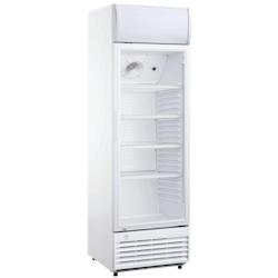 METRO Professional Réfrigérateur à boissons / Frigo vitré  GSC2350, 62 x 63.6 x 201.1cm, 324L, froid ventilé, 180W, 1 porte vitrée, avec serrure_0