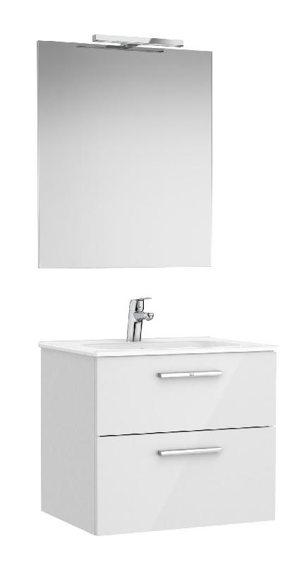 Pack meuble unik victoria 60cm blanc brillant - ROCA - a851602806 - 537052_0