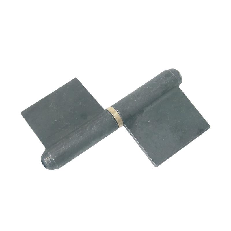 PAUMELLE DE GRILLE NŒUD ROND LAME AU CENTRE 80MM - FAURE ET FILS - GPS08BLCT