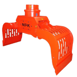 Pince de tri et de démantèlement NPK - DG-9 pour pelles de 5 à 9 t avec rotation hydraulique 360°_0