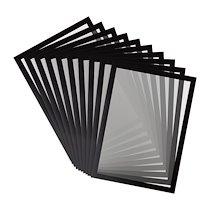 POCHETTE MAGNÉTIQUE MAGNETO PRO SOLO TARIFOLD POUR DOCUMENT A4 - NOIR
