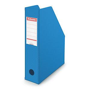 PORTE-REVUES PVC PLIABLE DOS 7 CM ESSELTE COULEURS ASSORTIES CLASSIQUES