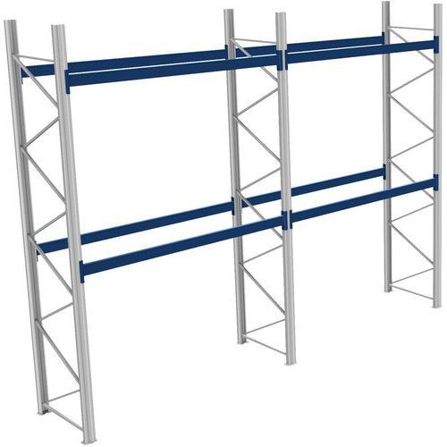 RACK 1 DÉPART + 1 SUIVANT LXLXH 2700X5800X4500 800KG 2 NIV - BITO