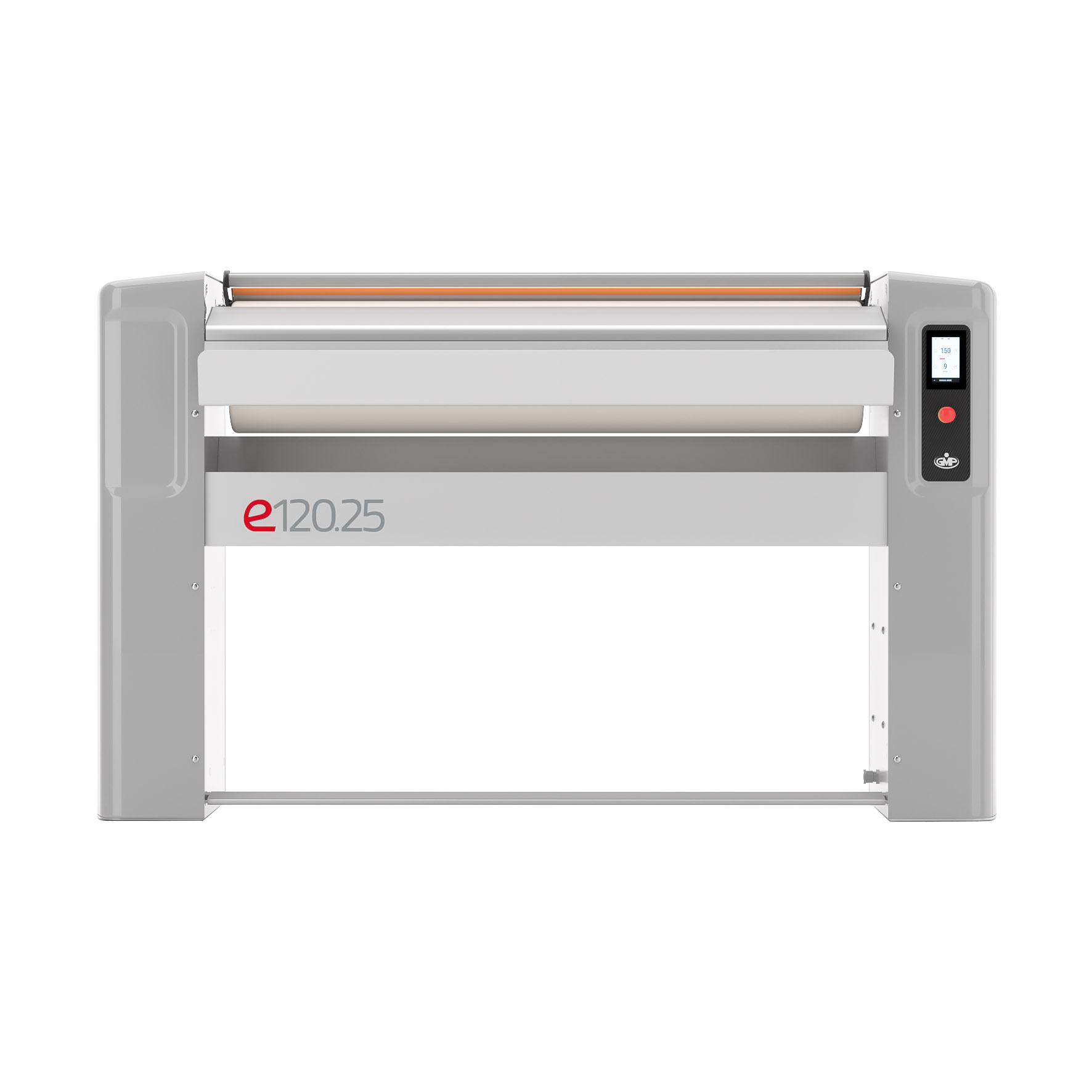 Repasseuse à cuvette chauffante chromée - E2-120.25 - rouleau 25cm - ergonomie et sécurité optimales_0