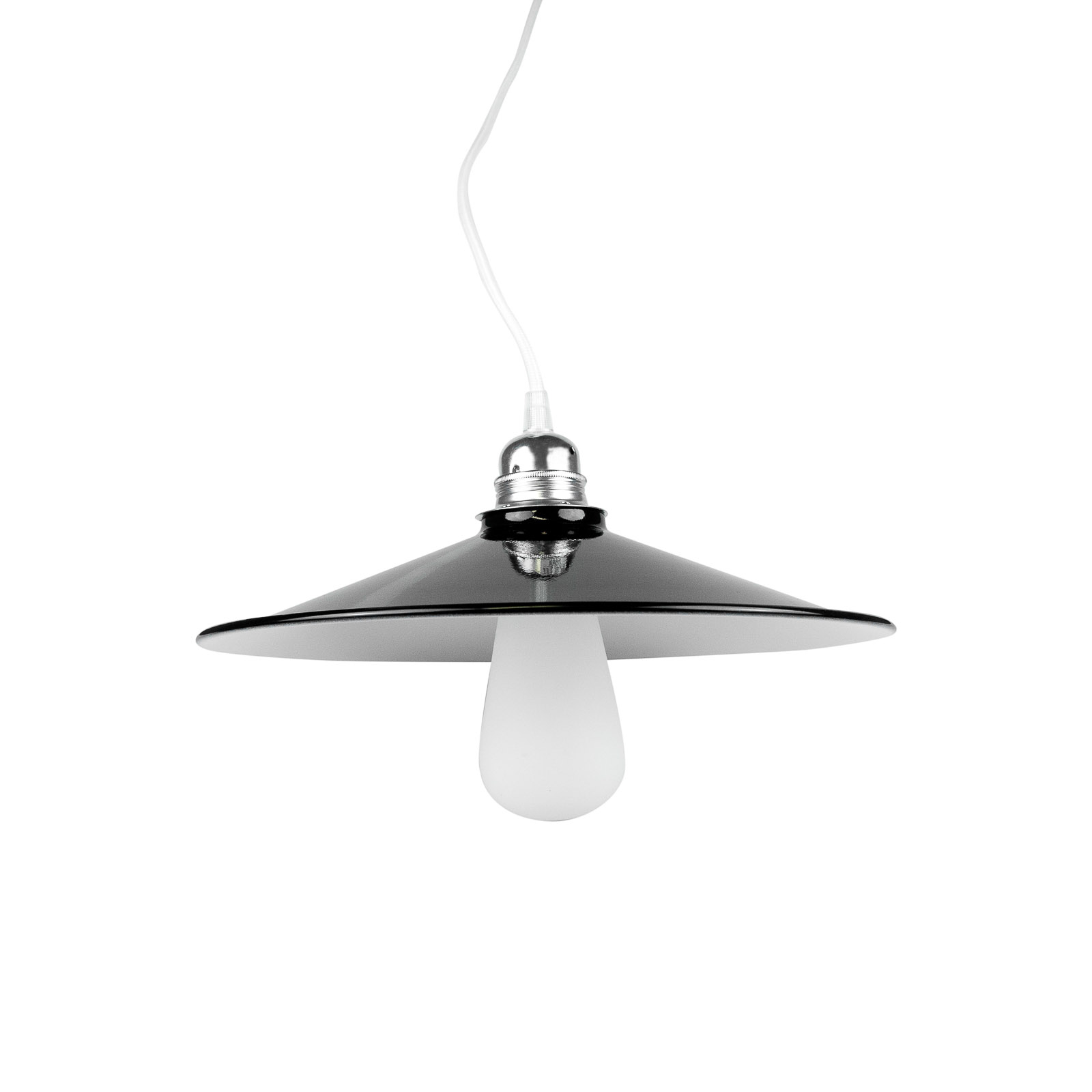 SEGULA CONCAV SUSPENSION EN MÉTAL, NOIRE