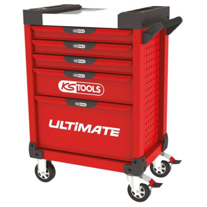 Servante ultimate 5 tiroirs 166 outils pour la carrosserie ks tools - 11583741_0
