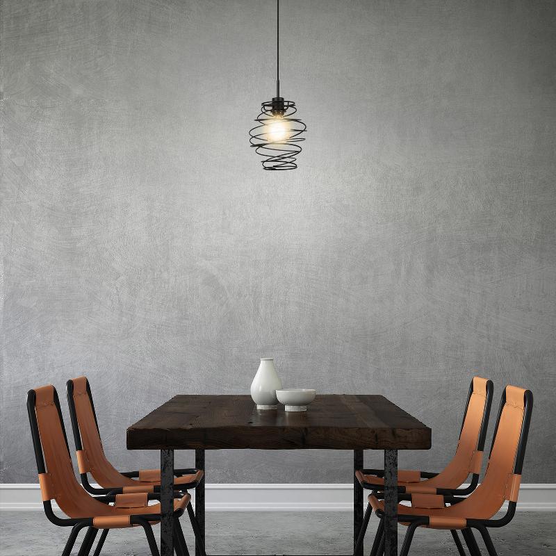 BRILONER SUSPENSION BLACK STEEL 4870, À 1 LAMPE