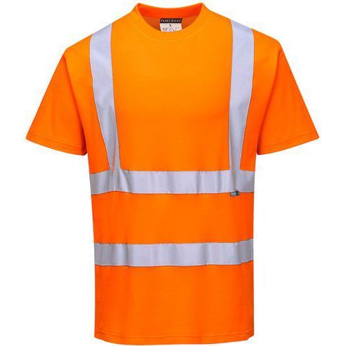 T-SHIRT HAUTE-VISIBILITÉ EN COTON S170 ORANGE XXL - PORTWEST