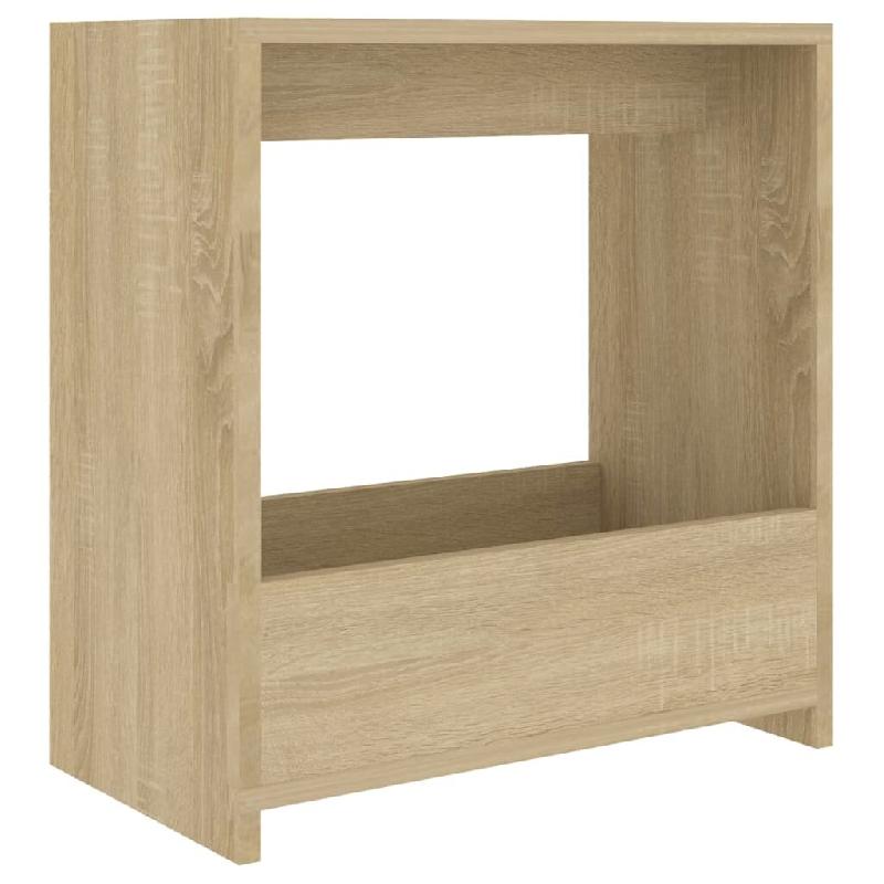 Table d'appoint chêne sonoma 50x26x50 cm bois d'ingénierie Modèle Ombre Celeste Plus - 806690_0