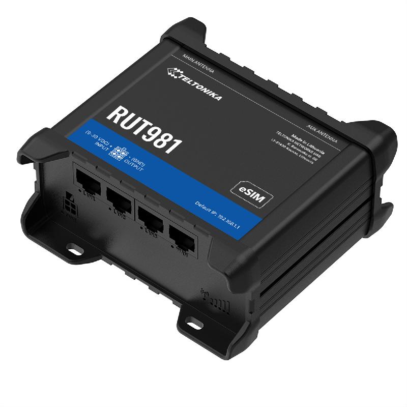 Teltonika rut981 routeur cat4 lte dual sim & esim_0