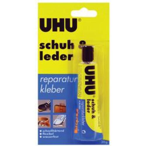 UHU Tube de colle de réparation spéciale Chaussure et cuir, 30 g - 4026700466805_0