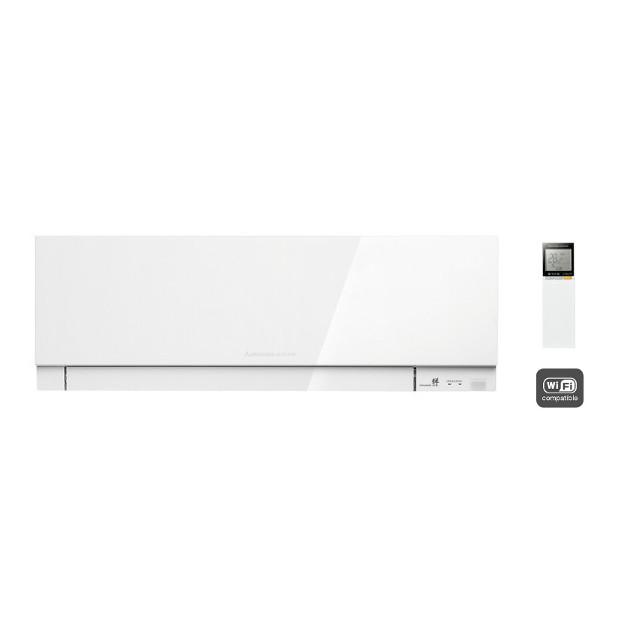 UNITÉ INTÉRIEURE MURALE INVERTER DESIGN RÉVERSIBLE MSZ-EF25VE3W BLANC_0