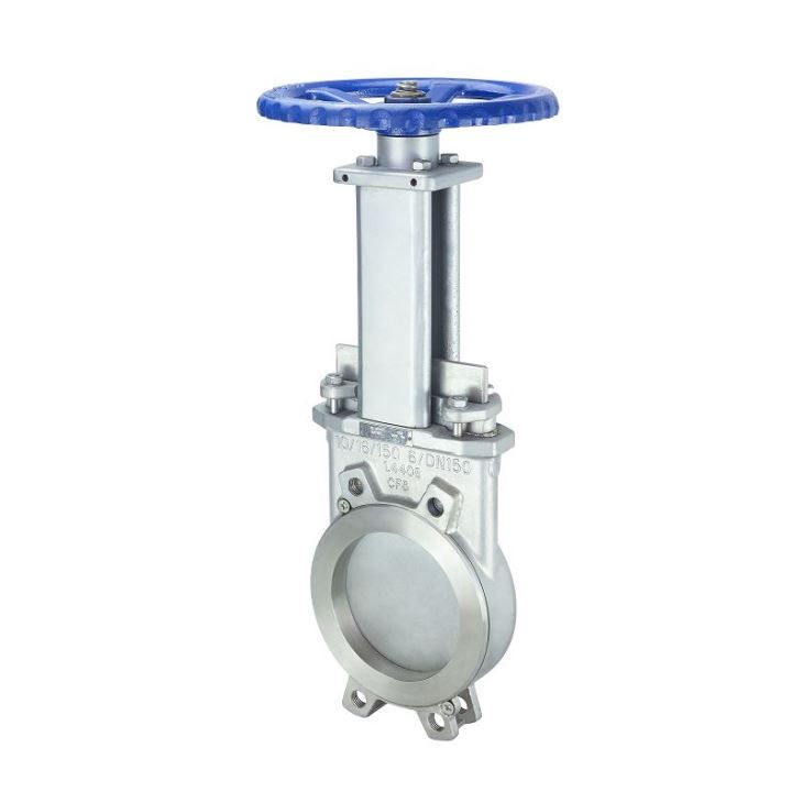 Vanne à guillotine - Meway Valves - unidirectionnelle pneumatique modèle MDQ pour applications industrielles générales_0