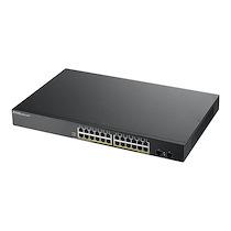 ZYXEL GS1900-24HP GÉRÉ GIGABIT ETHERNET (10/100/1000) 1U NOIR