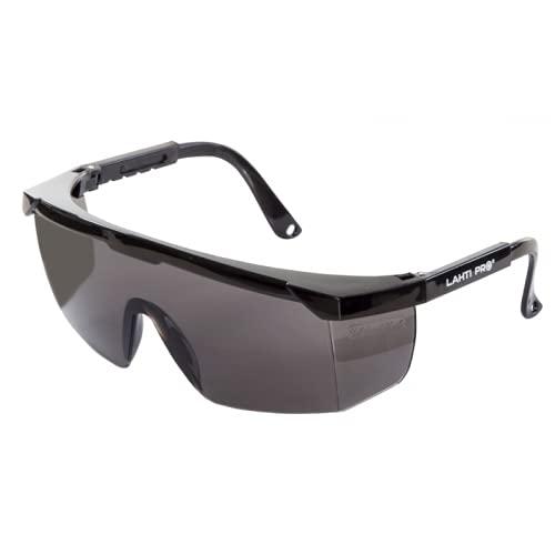 LAHTI - Lunettes de protection classe F en polycarbonate avec branches ajustables et design unisexe_0