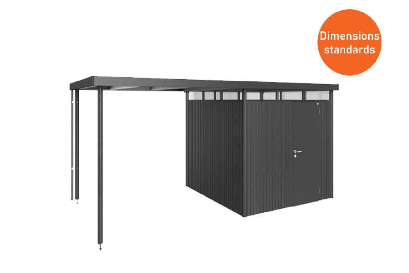 Abri plat avec auvent - 275x315x222_0