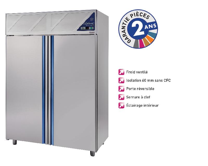 Armoire réfrigérée négative 1400L - sans groupe logé - froid tropicalisé - Dalmec DA1412NSG_0
