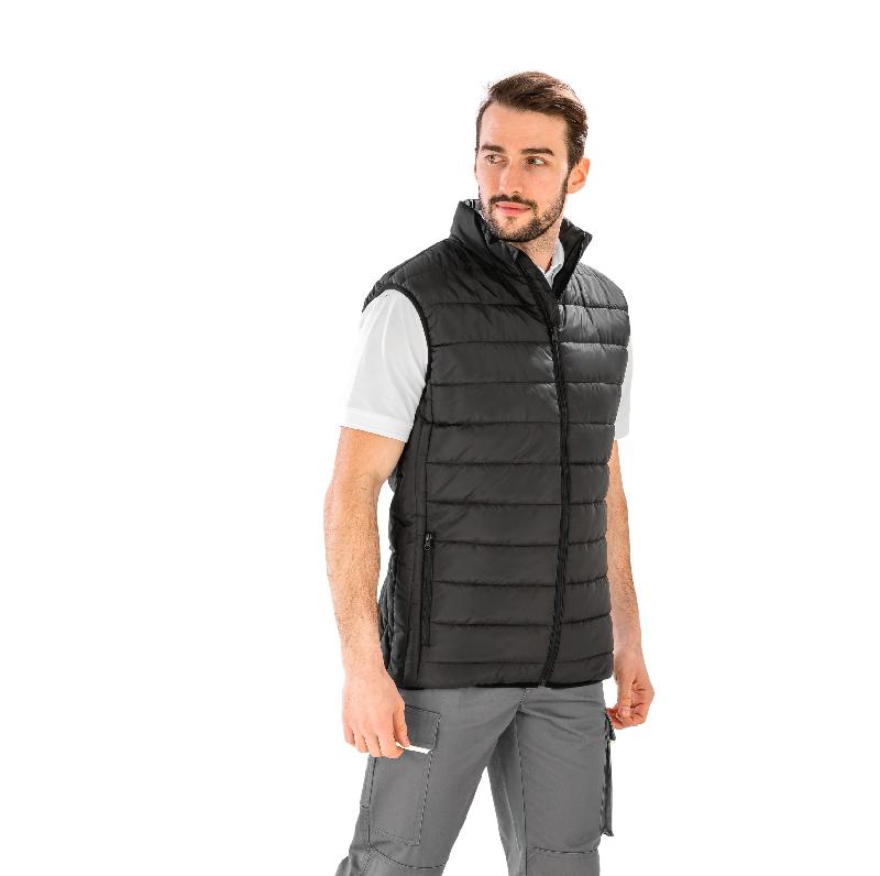 Bodywarmer recyclé et matelassé Core - Résistant à l'eau, coupe-vent et respirant - Réf: R244X_0