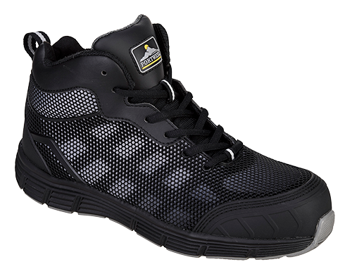 Chaussures de sécurité montantes Portwest CompositeLite Derwent S1P - Noir/Gris FC15, taille 46_0