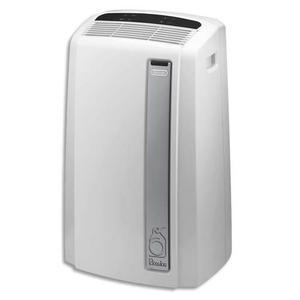 Delonghi climatiseur mobile 2900w, gaz naturel r290, écran lcd + télécommande - l45 x h75 x p41 cm_0