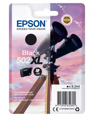 Epson Singlepack Black 502XL Ink_0