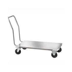 GGM Gastro Chariot de service plateforme inox sur roulettes - 4063326197614_0
