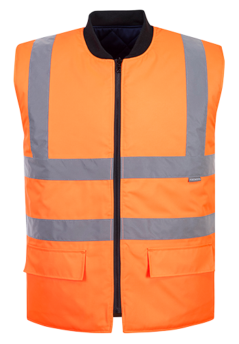 Gilet hv réversible orange s469, 4xl_0