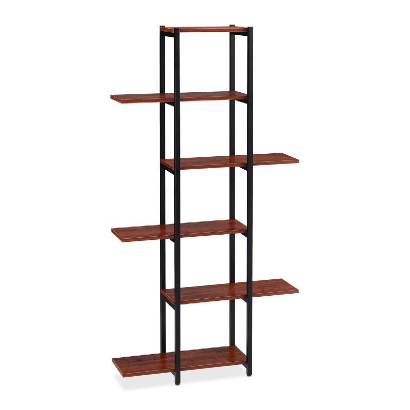 Helloshop26 - Étagère à plantes avec 6 niveaux pour salon ou véranda 150 x 78 x 24 cm en métal noir 13_0010983 - noir métal 3000245513959_0