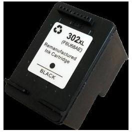 Cartouche compatible écologique HP 302XL - OfficeJet 3800/DeskJet 1110/Envy 4520 - 18ml (F6U68AN H302XLBK)_0