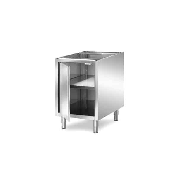 Meuble boulanger - patissier 1 porte et 1 étagère longueur 740 mm (Profondeur, mm: 590)_0