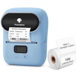 Mini Imprimante Bluetooth Portable Sans Encre Pour Étiquettes Rapides Et Faciles Bleu YONIS - bleu 3615616969091_0