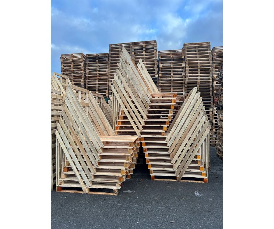 Palette en bois neuve sur mesure - dimensions personnalisées, capacités de charge adaptées et applications variées - Gestpal_0