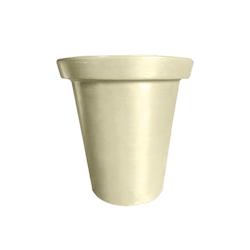 PLAST'UP ROTOMOULAGE Pot de fleurs rond xxl delight 760l - SABLE - beige 0637962081688_0