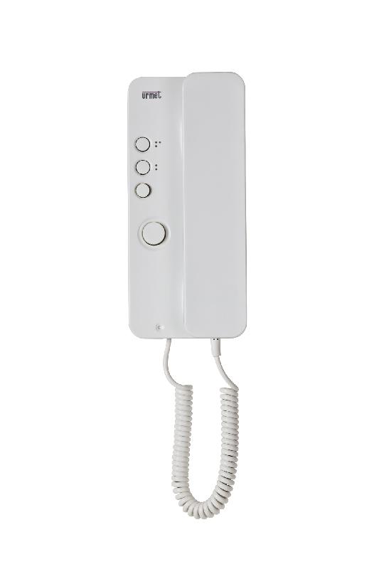Poste électronique Miro 1 + N - Urmet 1150/35 - 691695 - installation 2 fils avec 2 touches supplémentaires_0