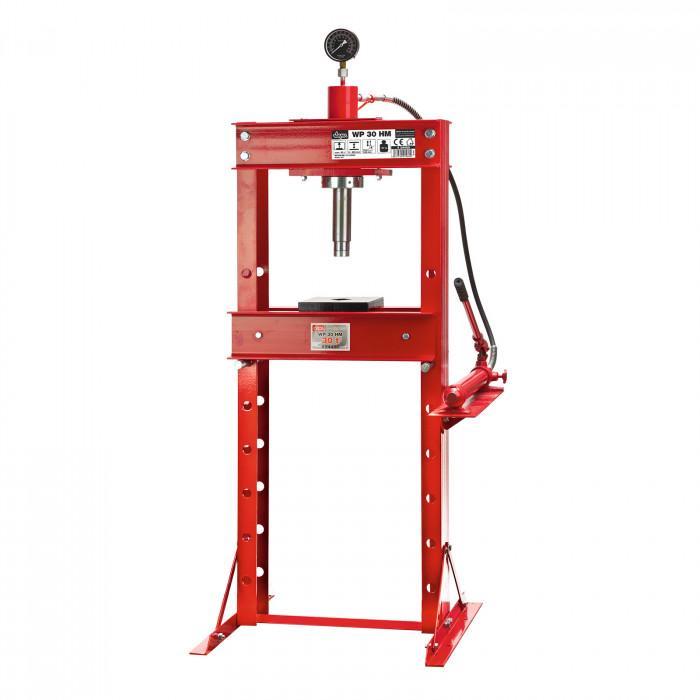Presse d'atelier hydraulique 30 tonnes - wp 30 hm_0