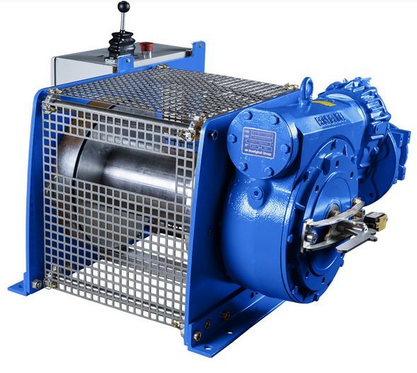 Treuil pneumatique à câble PSW-L - Planeta-France SAS - capacité de 250 à 2.000 kg, moteur à palettes et réducteur autobloquant_0