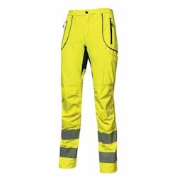 U-Power - Pantalon jaune haute visibilité Stretch REN Jaune Taille 54 - 54 8033546424582_0