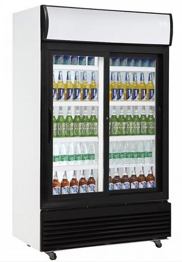 Vitrine réfrigérée à boissons en 2 portes coulissantes - capacité 780 litres - r290 gaz écologique_0