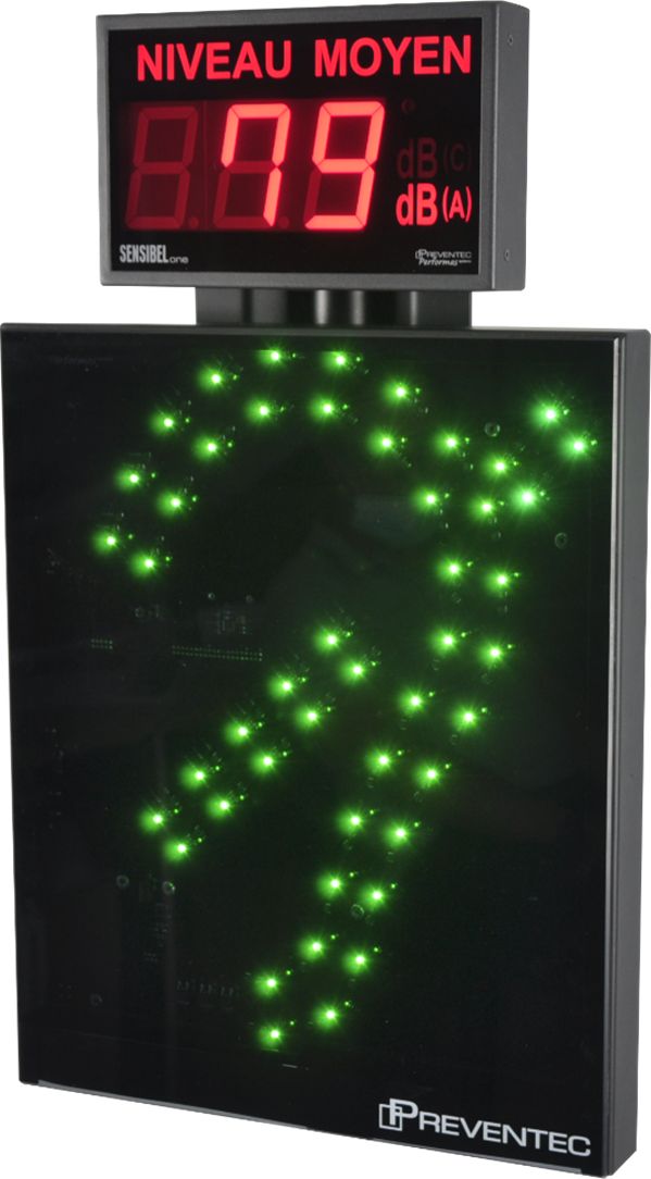 Afficheur/enregistreur de bruit Intégra L - Tricolore ou Casque - Prévention des risques auditifs_1