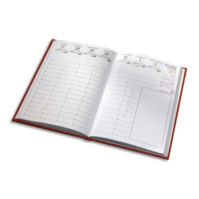 AGENDA SEMAINIER LECAS - 16 X 24 CM - COLORIS ASSORTIS -