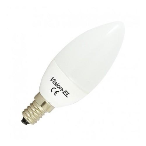 Ampoule LED 4 Watt Flamme - Culot E14 - 6000°K - Ceramic_0